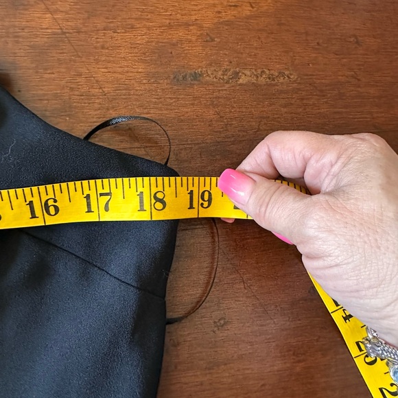 Trina Turk size 8 black silk jumpsuit with sheer cape - Picture 12 of 16